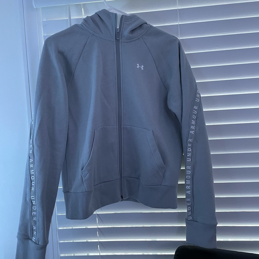 Under Armour Grey Zip Up